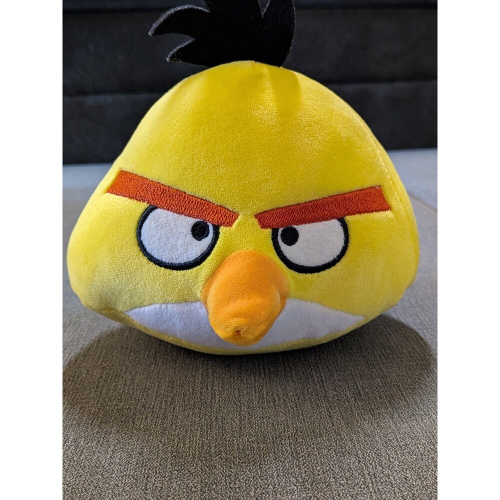 Angry Birds Plush Chuck Yellow Stuffed Animal
